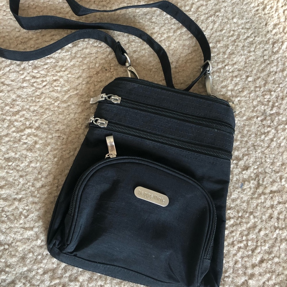 Small Black Shoulder Purse